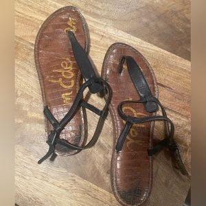 Sam Edelman Gigi Sandals Black Size 8.5